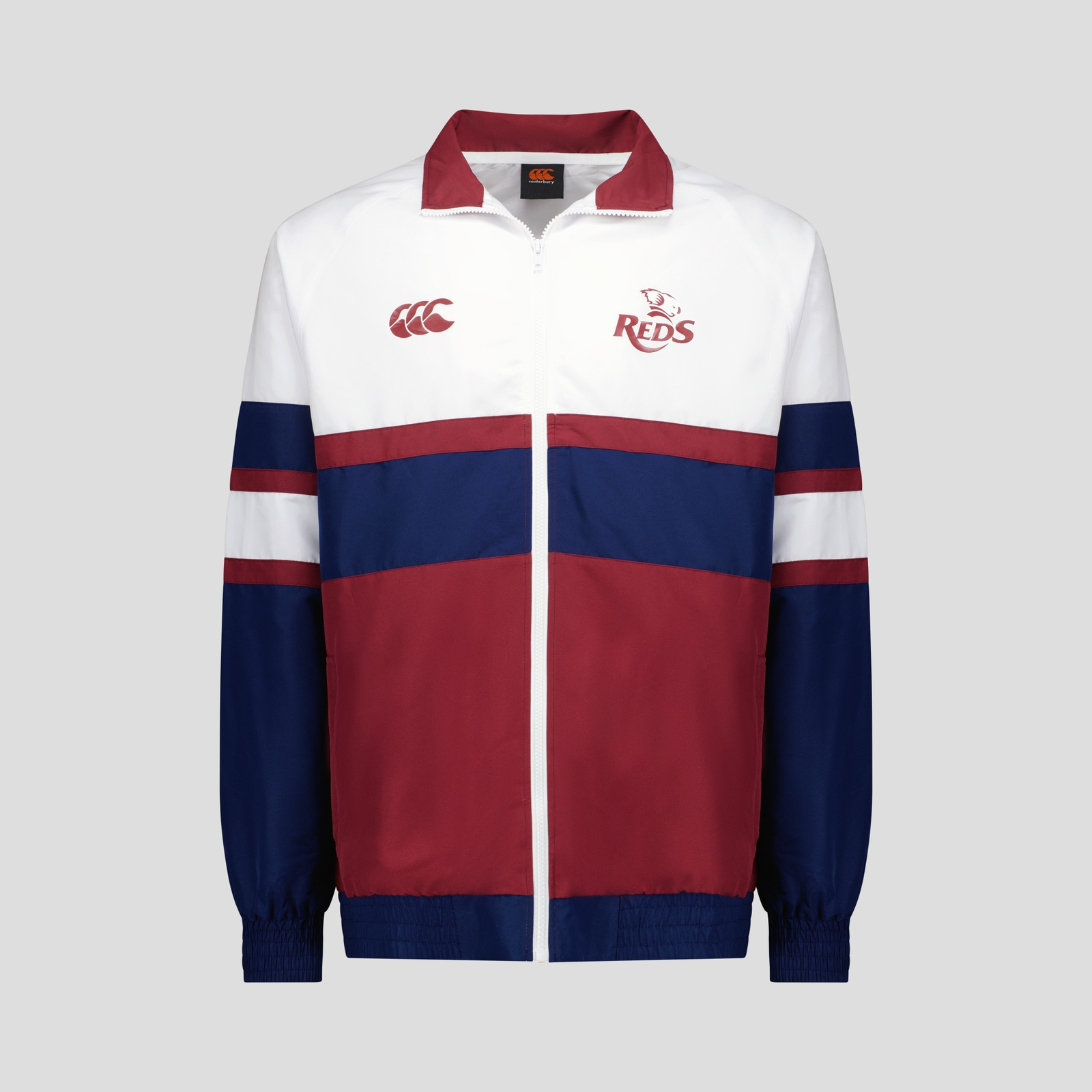 QLD REDS RETRO JACKET MAROON Canterbury AU