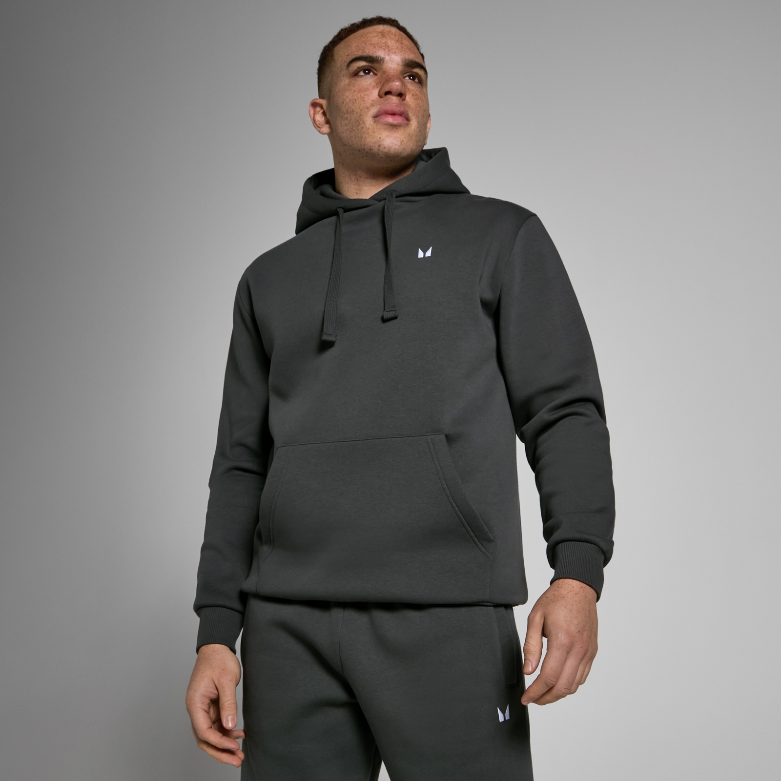 MP Men's Rest Day Hoodie - Dark Shadow - L