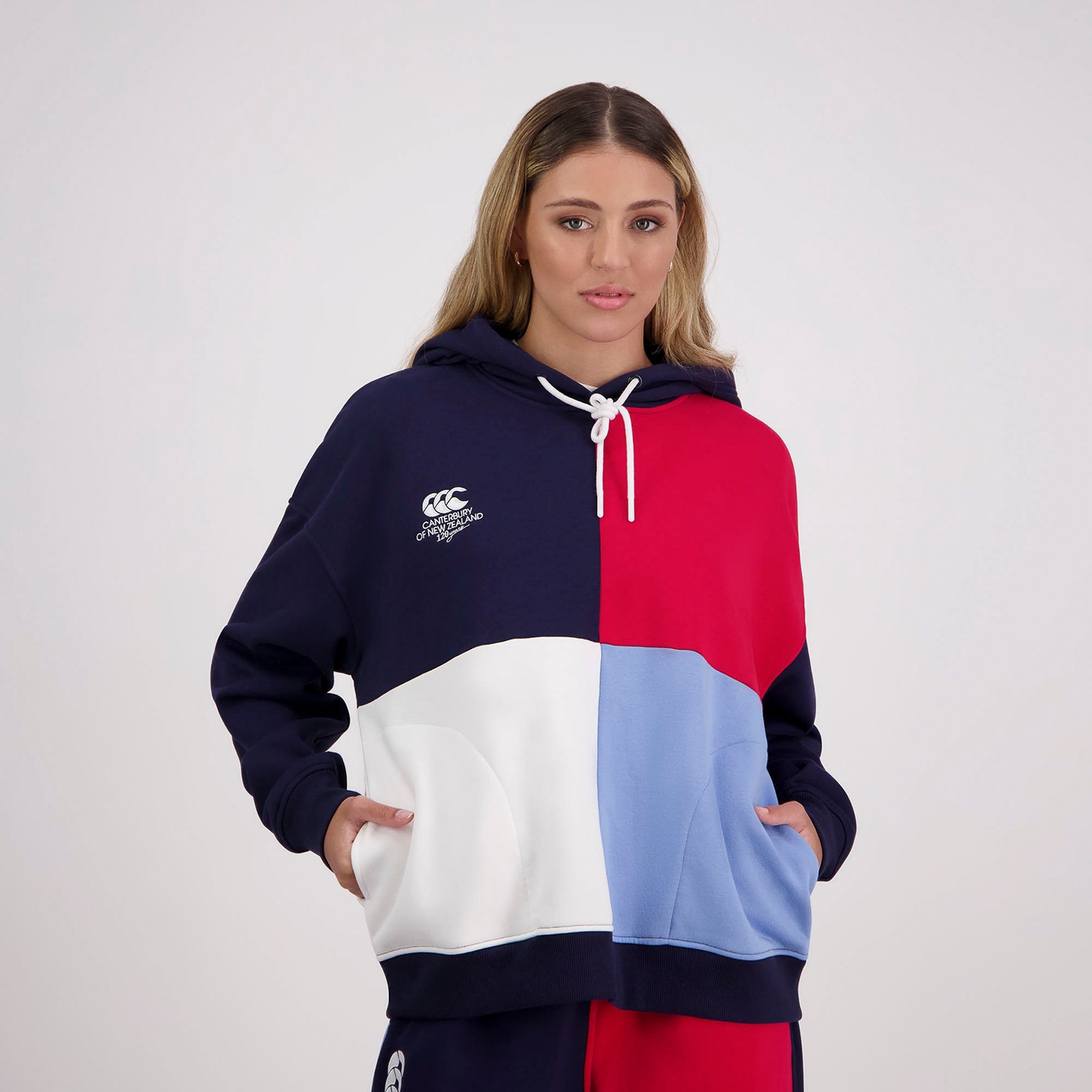 WOMENS HARLEQUIN HOODIE ASSORTED Canterbury