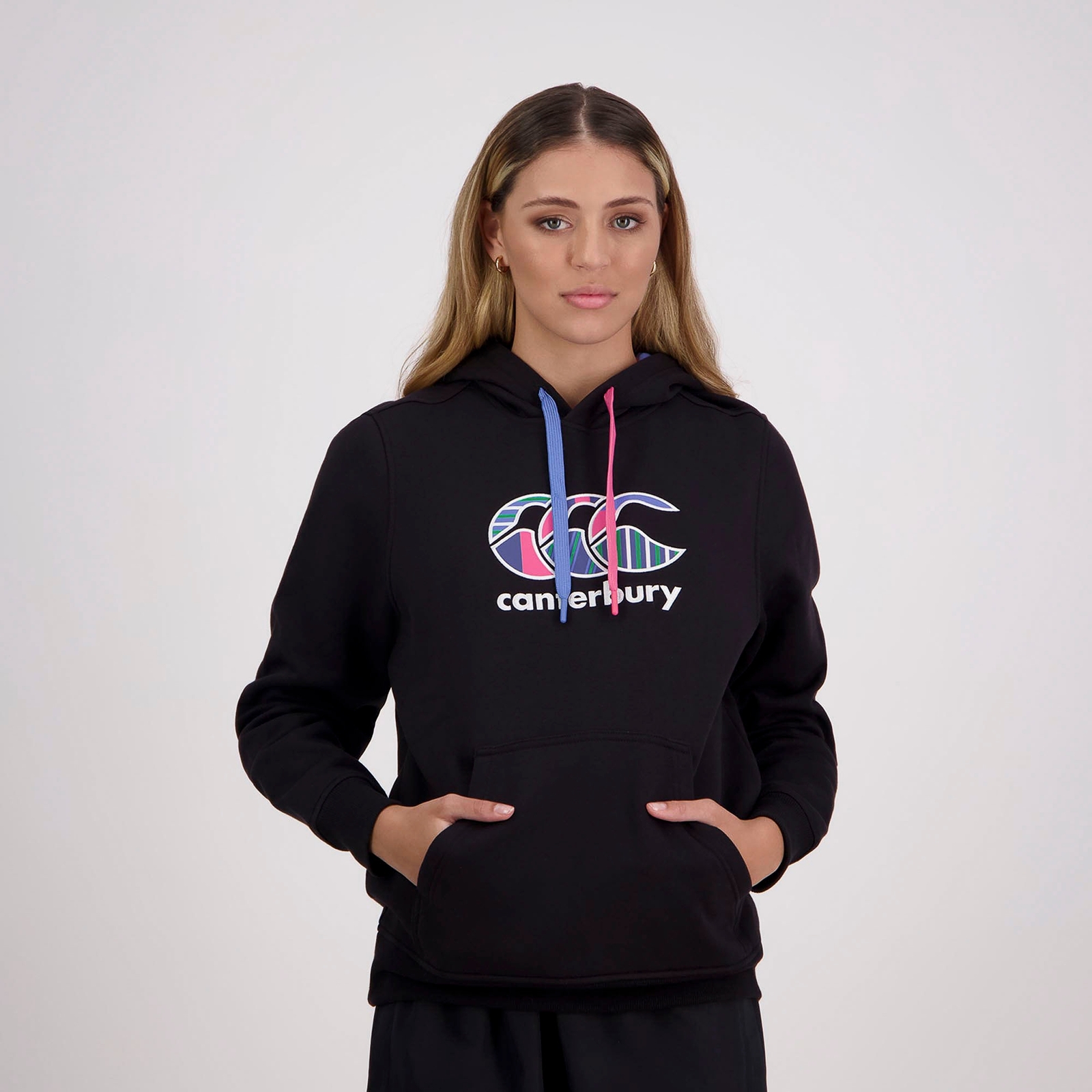WOMENS UGLIES HOODIE BLACK Canterbury AU
