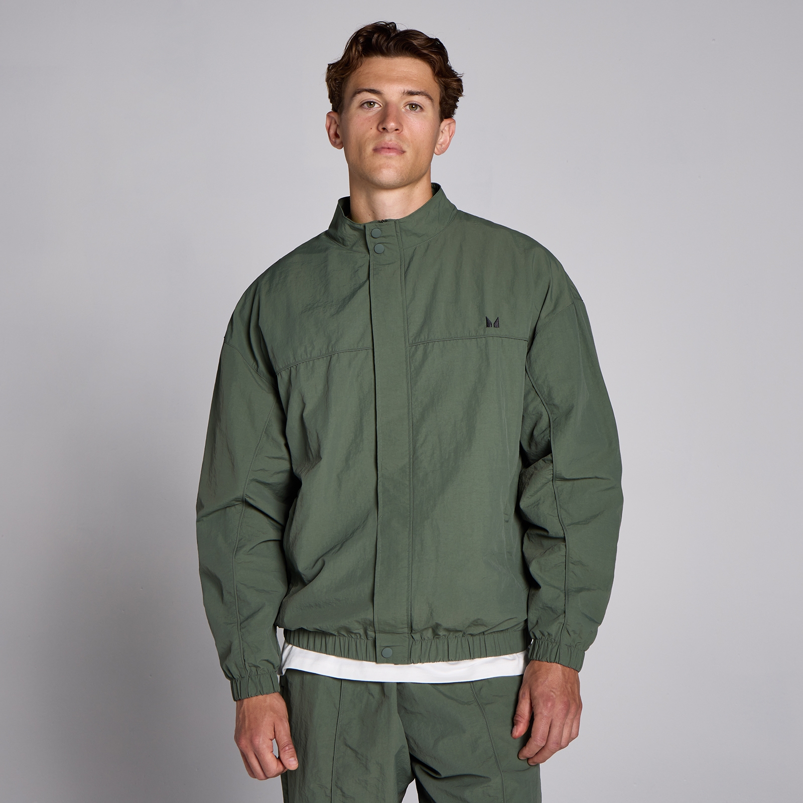 MP Men's Lifestyle Track Jacket - Thyme