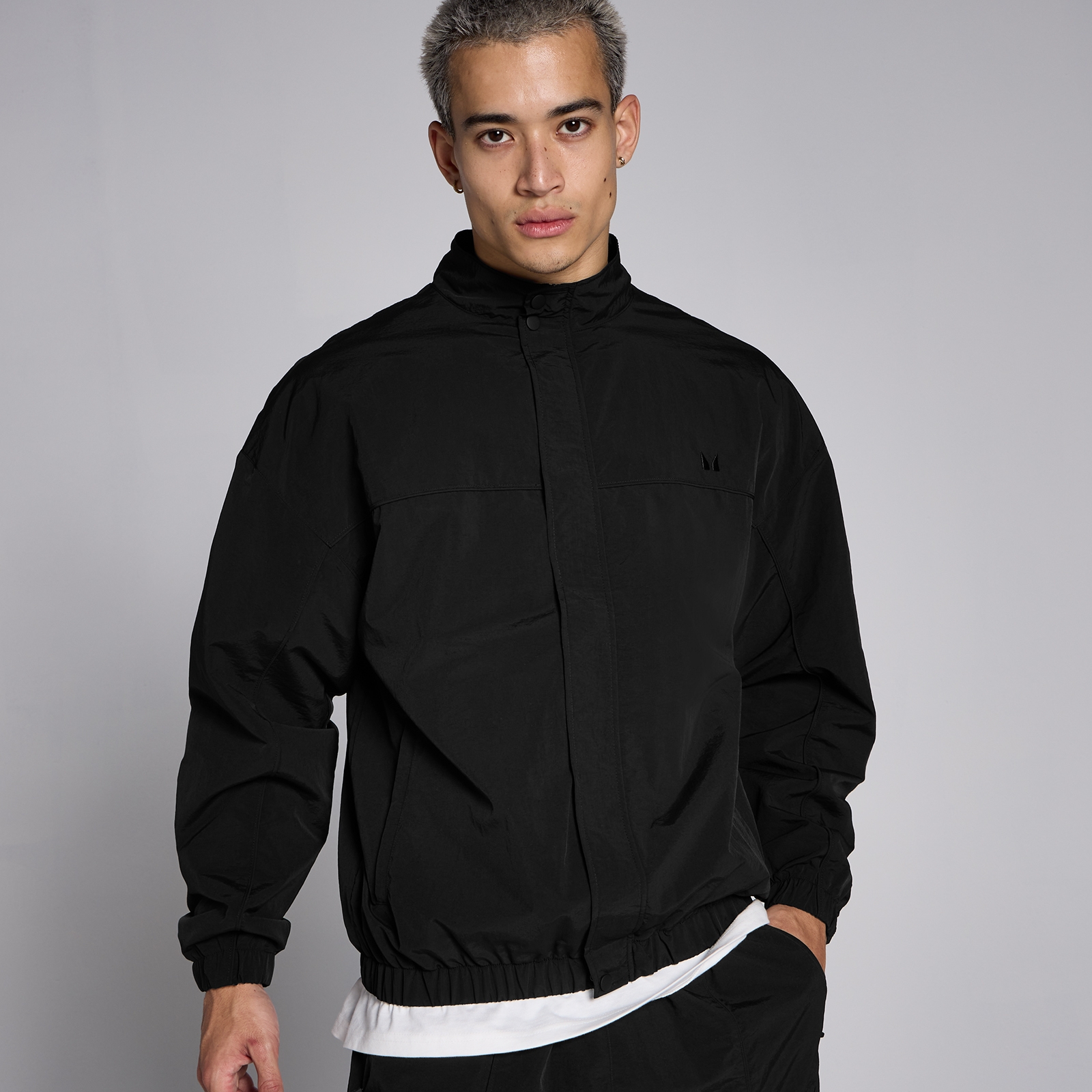 MP Men's Lifestyle Track Jacket - Black - XS