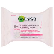 Garnier Skin Naturals Micellar Extra-Gentle Cleansing Wipes (Πακέτο των 25)