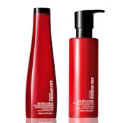 Shu Uemura Art of Hair Color Lustre Sulfatfreies Shampoo (300ml) und Spülung (250ml)