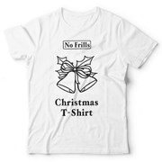 No Frills Christmas T-Shirt - White