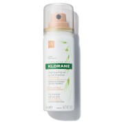 KLORANE Dry Shampoo with Oat Milk - Natural Tint for Brown to Dark Hair - Travel Size 1.0oz