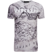 Warcraft Men's Map T-Shirt - White