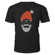 Cool Santa Christmas T-Shirt - Schwarz