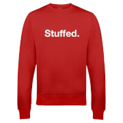 Stuffed Christmas Sweatshirt - Red