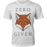 Zero Fox Given Slogan T-Shirt - White