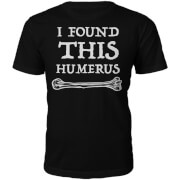 Men's Humerus Slogan T-Shirt - Black