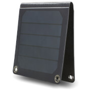Zusammenklappbares Solarpanel-Ladegerät - Schwarz