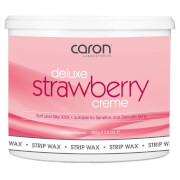 Caronlab Strawberry Crème Microwaveable Strip Wax 400ml