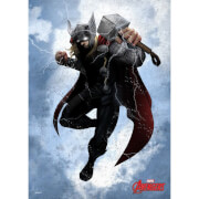 Marvel Comics Metal Poster - Dark Thor (32 x 45cm)