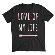 Love Of My Life Black T-Shirt