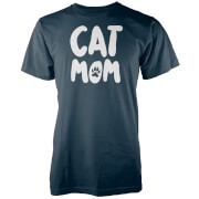 Cat MOM Navy T-Shirt