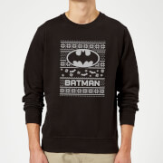 DC Comics Originals Batman Knit Black Christmas Sweater