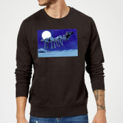 Star Wars Darth Vader AT-AT Christmas Sleigh Black Christmas Jumper