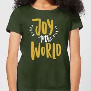 Joy to the World Women's T-Shirt - Forest Green
