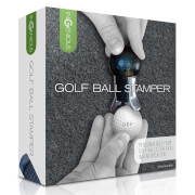 Golfball-Stampfer - Schwarz/ Silber