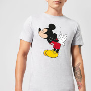 Disney Mickey Mouse Mickey Split Kiss T-Shirt - Grau