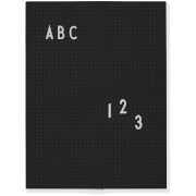 Design Letters A4 Message Board - Black