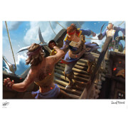 Sea of Thieves Limited Edition Art Print - Clashing Cutlasses