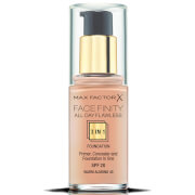 Max Factor Facefinity 3 in 1 All Day Flawless Foundation - 45 Warm Almond