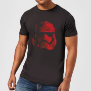 Star Wars Jedi Cubist Trooper Helmet Schwarz T-Shirt - Schwarz