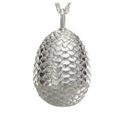 Game of Thrones Sterling Silver Dragon Egg Pendant