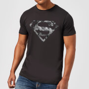 DC Originals Marble Superman Logo Men's T-Shirt - Black