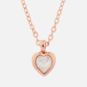 Ted Baker Women's Hannela Crystal Heart Pendant - Rose Gold/Crystal