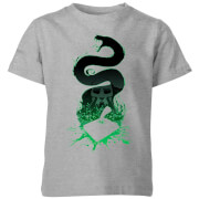 Harry Potter Basilisk Silhouette Kids' T-Shirt - Grey