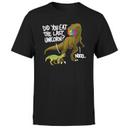 Dinosaur Unicorn Men's T-Shirt - Black