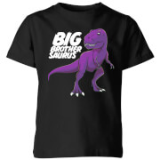 Im A Big Brothersaurus Kids' T-Shirt - Black
