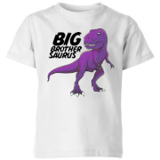 Im A Big Brothersaurus Kids' T-Shirt - White