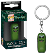 Rick and Morty Pickle Rick Pop! Vinyl Keychain