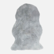 ïn home Auckland Faux Sheepskin Rug - Silver