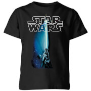 T-Shirt Enfant Sabre Laser Star Wars Classic - Noir