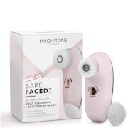 Brosse Tonifiante pour la Peau Nettoyage Quotidien BareFaced 2 MAGNITONE London &ndash; Rose