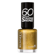 Rimmel 60 Seconds Glitter Nail Polish Oh My Gold