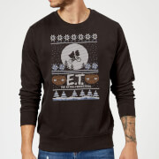 E.T. the Extra-Terrestrial Christmas Sweater - Black