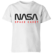 NASA Space Cadets Chest Kids' T-Shirt - White