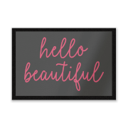 Hello Beautiful Entrance Mat
