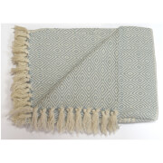 Rapport Rona Throw - Duck Egg