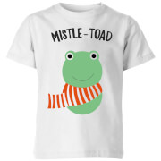 Mistle-Toad Kids' Christmas T-Shirt - White
