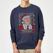 Make Christmas Great Again Donald Trump Christmas Jumper - Navy