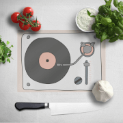 Retro Chopping Board Record Player Chopping Board