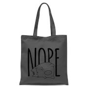 Nope Tote Bag - Grey
