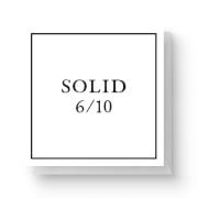 Solid 6/10 Square Greetings Card (14.8cm x 14.8cm)